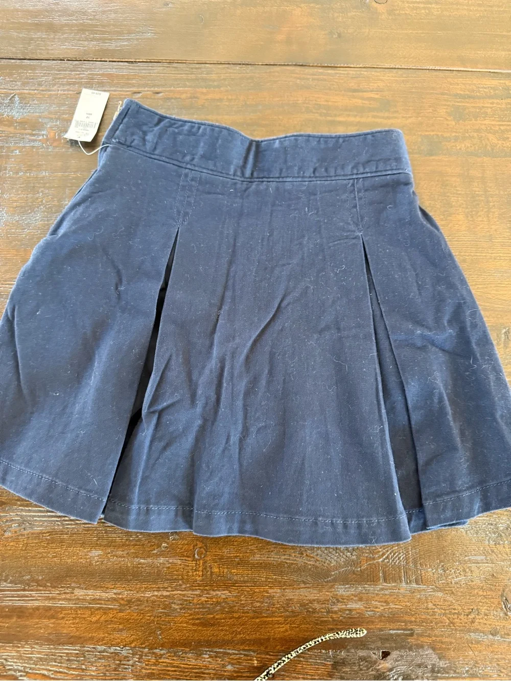 NWT GAP Kids Navy Pleated Girls' Skirt